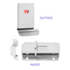 Toilet Partition Indicator Lock