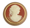 0851 Cameo Buna Wooden Knob