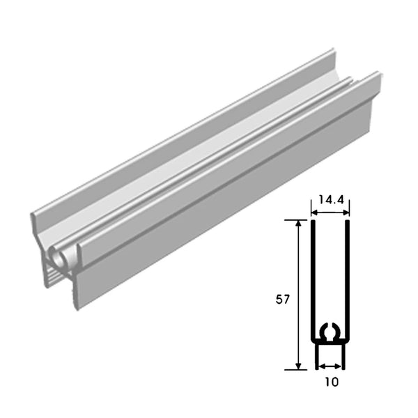 Aluminum Profile Sliding Wardrobe Mechanism Set