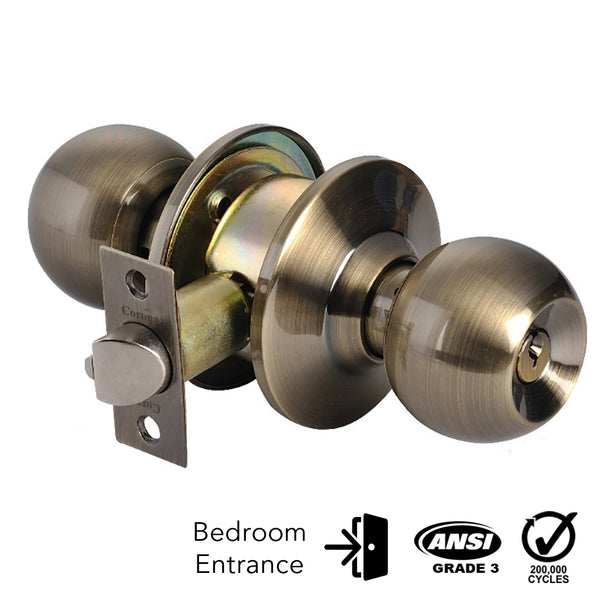 Corona Cylindrical Entrance Keyed Lock