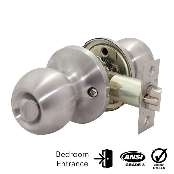 Corona Tubular Entrance Keyed Lock
