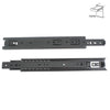 Giano Full Extension Drawer Slide (Black)