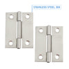 Stainless 304 Light Duty Narrow Butt Hinge