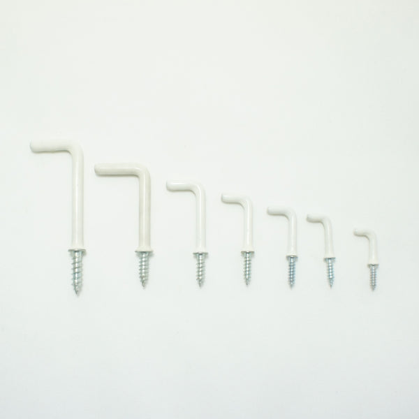 PVC Square Hook (100 pieces)