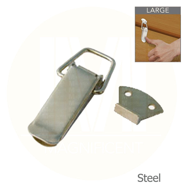 Steel Pull Down Draw Large Latch