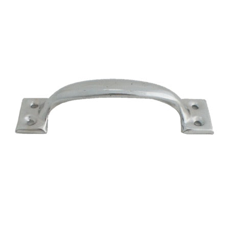 T595 Plain Chrome Pull Handle