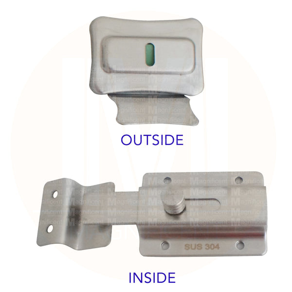 Toilet Partition Indicator Lock