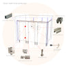 Partition Top Rail
