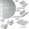 Aluminum Profile Sliding Wardrobe Mechanism Set
