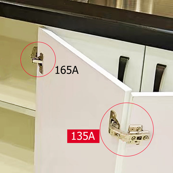 Giano 130° Degree Corner Cabinet Concealed Hinge