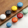 105 Plain Brown Ceramic Knob