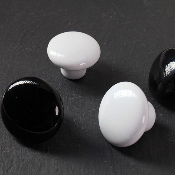 105 Plain Brown Ceramic Knob
