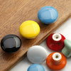 105 Plain Brown Ceramic Knob