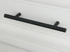 7925 Matte Black Hollow T Bar Handle