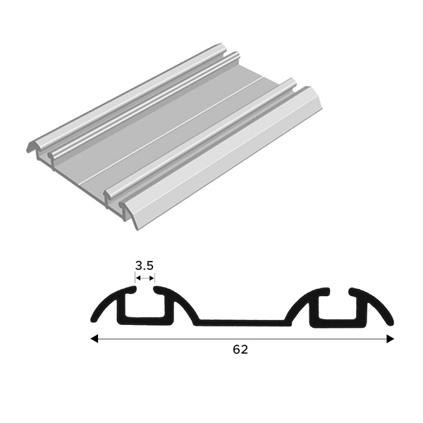 Double Top & Bottom Track