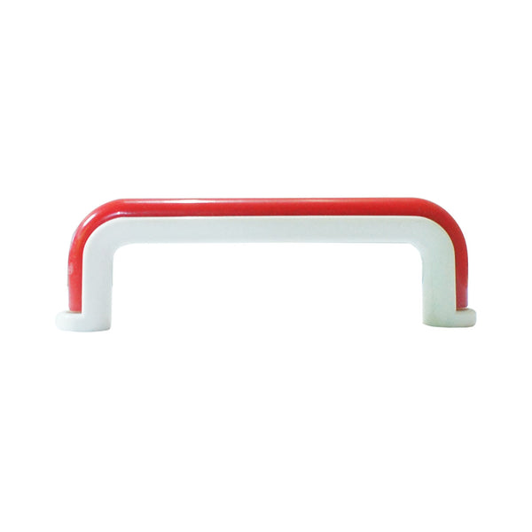 1228 Red White Plastic Pull Handle
