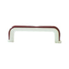 1228 Burgundy White Plastic Pull Handle