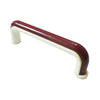 1228 Burgundy White Plastic Pull Handle