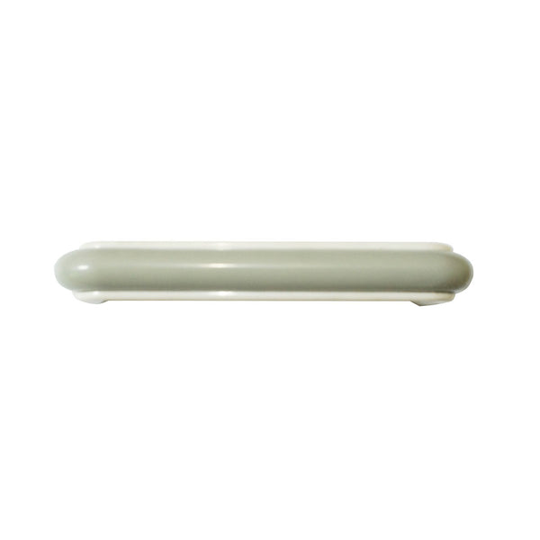 1228 Gray White Plastic Pull Handle