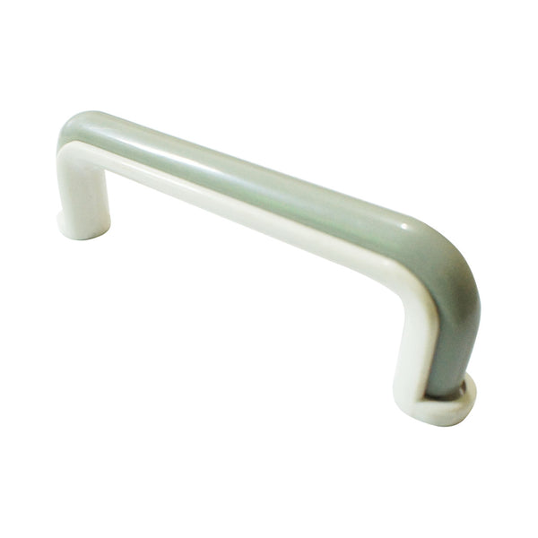 1228 Gray White Plastic Pull Handle