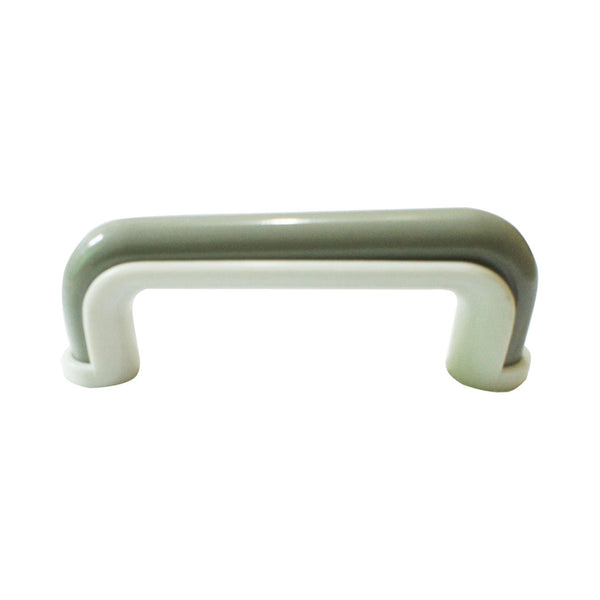 1228 Gray White Plastic Pull Handle