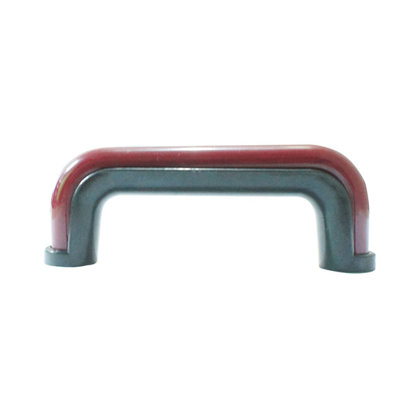 1228 Burgundy Black Plastic Pull Handle