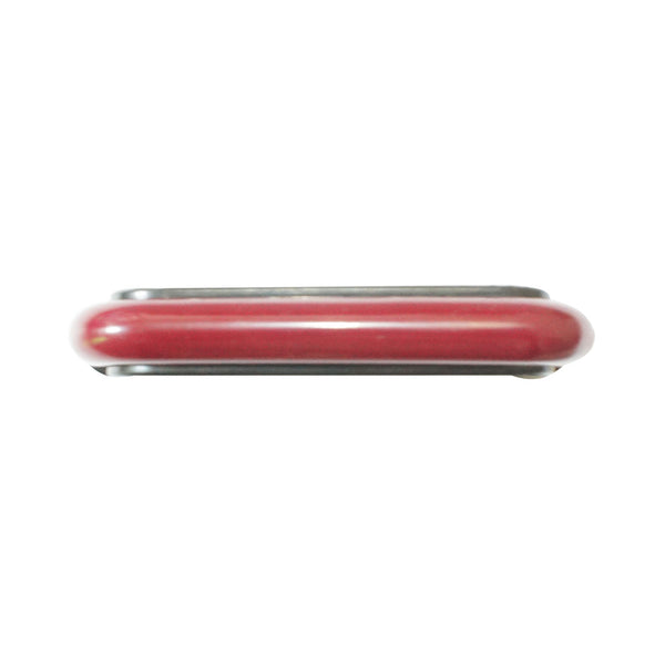 1228 Burgundy Black Plastic Pull Handle