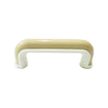 1228 Beige White Plastic Pull Handle