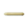 1228 Beige White Plastic Pull Handle