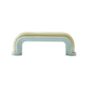 1228 Beige Gray Plastic Pull Handle