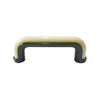 1228 Beige Black Plastic Pull Handle