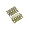 Brass Narrow Butt Hinge 1" with Screws (48 pieces)