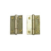 Brass Narrow Butt Hinge 1" with Screws (48 pieces)