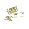 Brass Narrow Butt Hinge 1" with Screws (48 pieces)