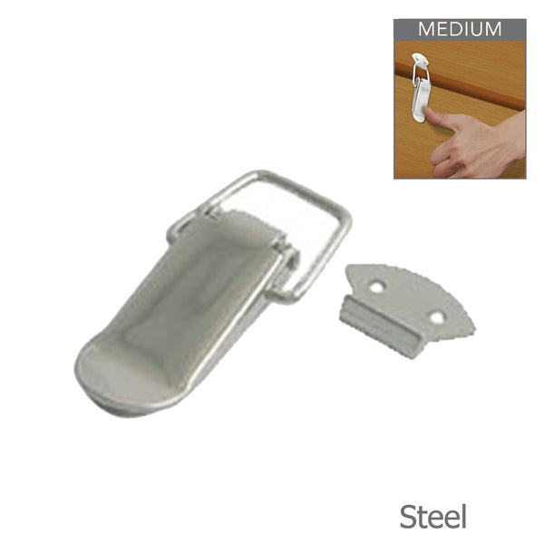 Steel Pull Down Draw Medium Latch