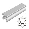 Aluminum Profile Sliding Wardrobe Mechanism Set