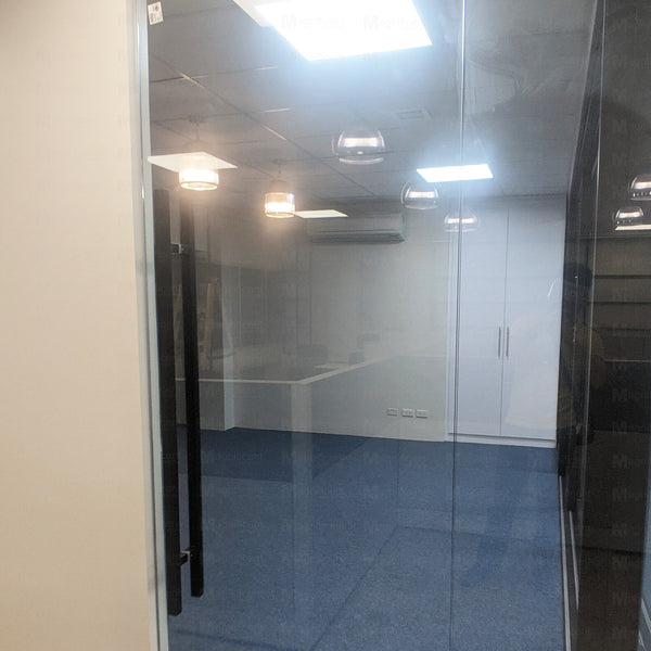 Black Square H-Handle 600mm