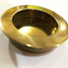 058 Round Brass Flush Handle