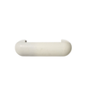 3029 Plastic Matte White Pull Handle
