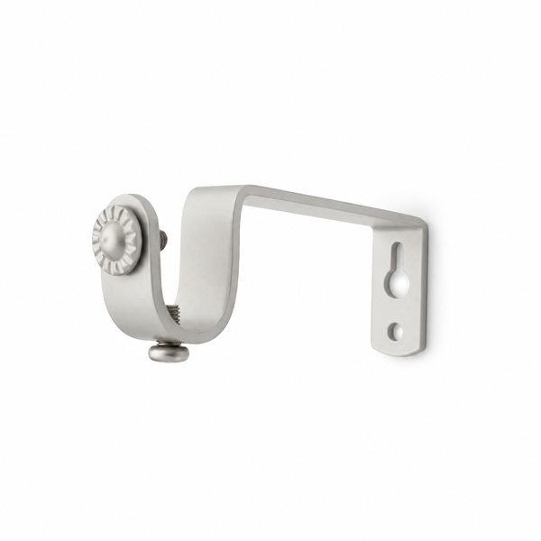 Single Brass Plated Curtain Bracket