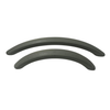 3037 3038 Platick Matte Gray Pull Handle