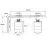 Sliding Gate U-Groove Hardware Set