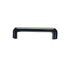 3056 Plastic White / Black Pull Handle