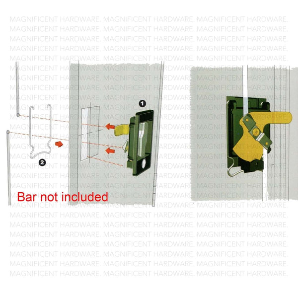 Evergood 178 Steel Cabinet Compact Compression Shelves Panel Door Lock