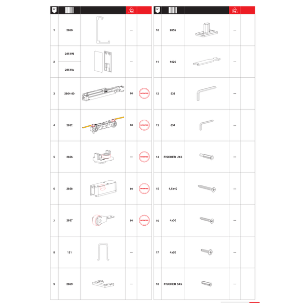 Terno Magic2 – Original Invisible Sliding Door