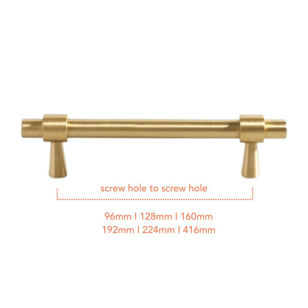 SG105 Matte Gold Handle (PREORDER)