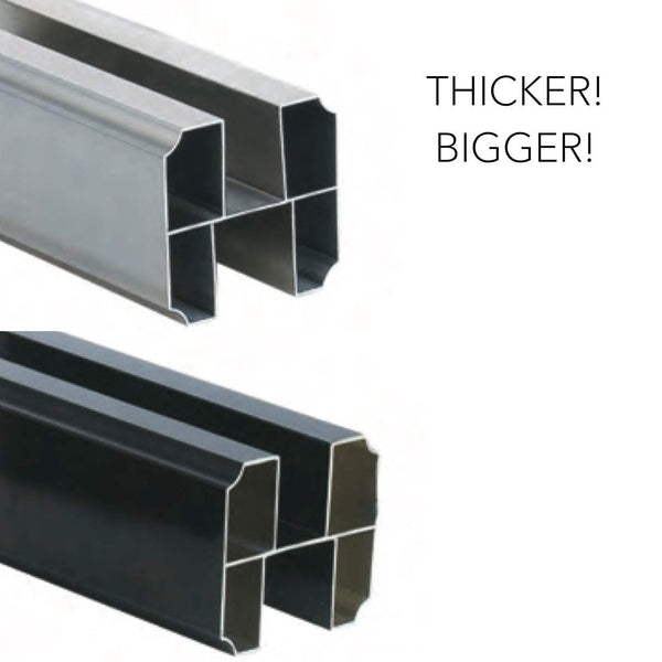 Thick Partition Top Rail