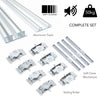 Soft Closing Sliding Roller and Rail Set