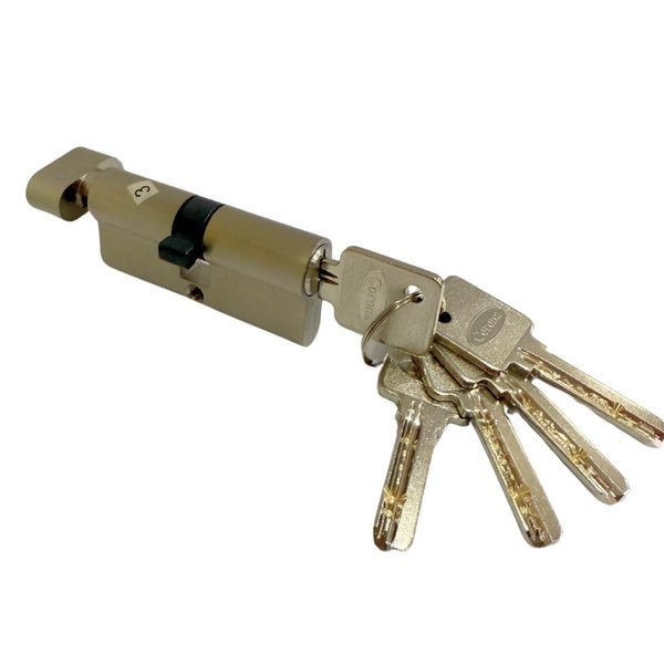 Corona Single Cylinder Lock (70mm) with Computer Key