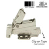 Giano 180 Degree Soft Close Half Overlap Hinge